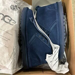 New Ugg Neumel Deep Ocean Suede Chukka Boots 7